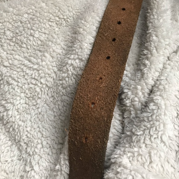 Abercrombie & Fitch Brown Leather Belt - Picture 5 of 6
